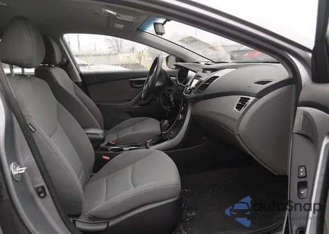 2014 Hyundai Elantra Se from USA, damaged, VIN KMHDH4AE0EU086000